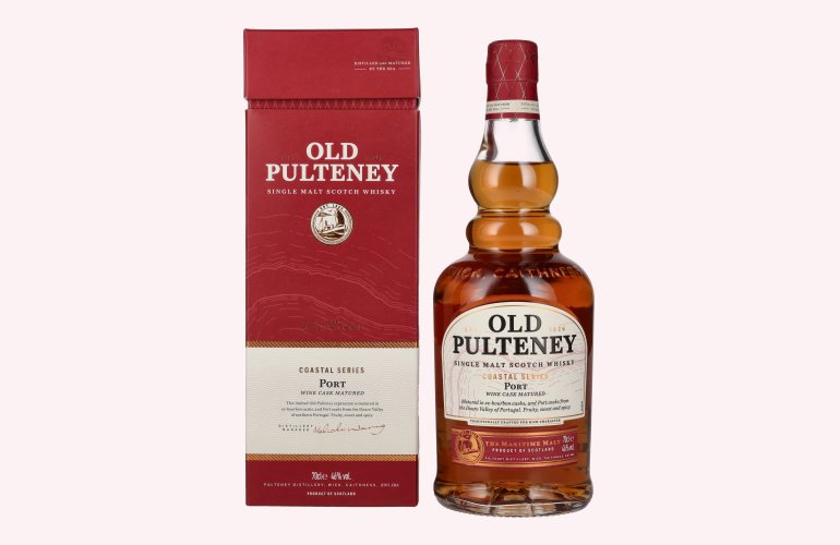 Old Pulteney Coastal Series PORT 46% Vol. 0,7l in geschenkverpakking