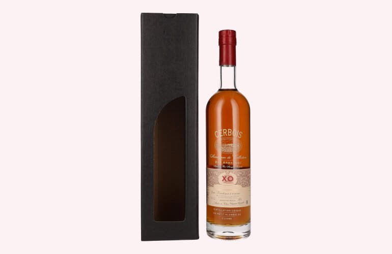 Cerbois Bas Armagnac XO 40% Vol. 0,7l in geschenkverpakking