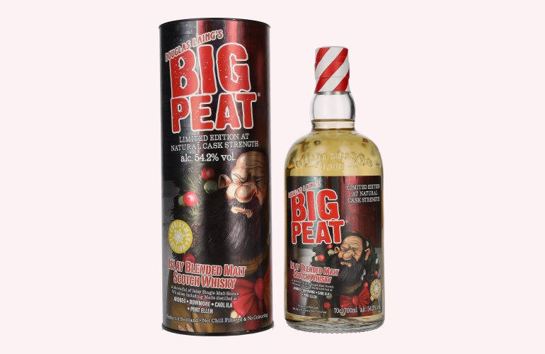 Douglas Laing BIG PEAT Limited Christmas Edition 2022 54,2% Vol. 0,7l en boîte cadeau