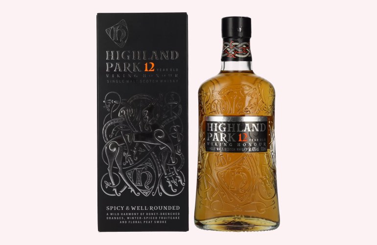 Highland Park 12 Years Old VIKING HONOUR 40% Vol. 0,7l en boîte cadeau