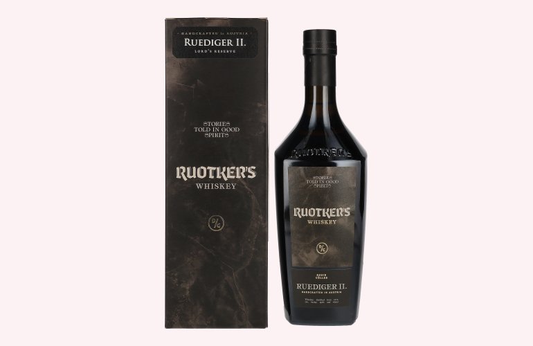 Ruotker's RUEDIGER II. Whiskey 43,3% Vol. 0,7l in Geschenkbox