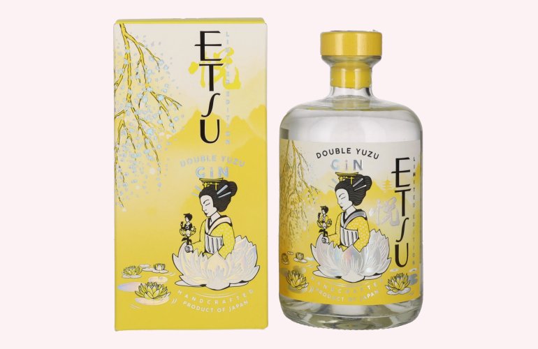 Etsu Gin DOUBLE YUZU Limited Edition 43% Vol. 0,7l in geschenkverpakking