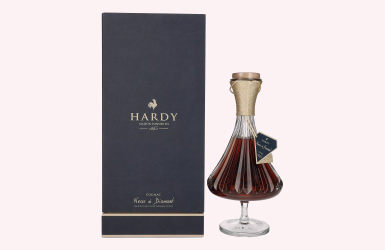 Hardy Cognac Noces de Diamant 40% Vol. 0,7l en boîte cadeau