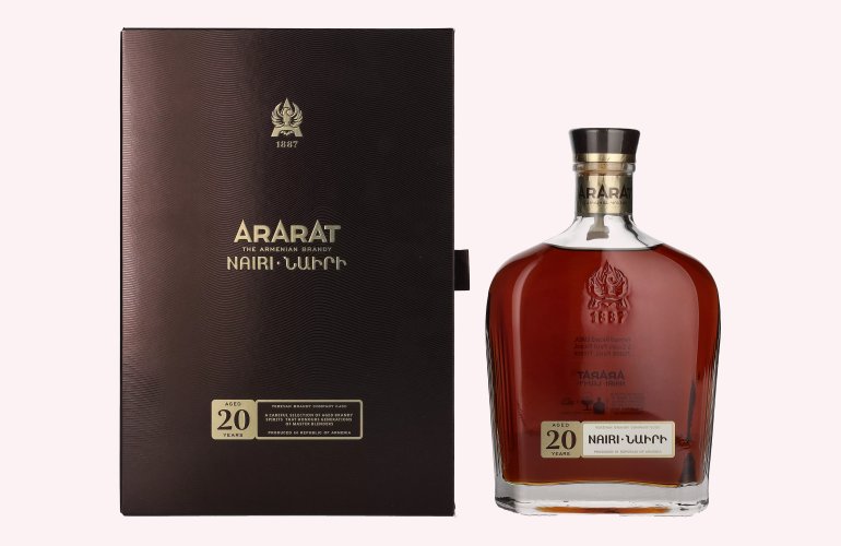 Ararat Nairi 20 Years Old 40% Vol. 0,7l in geschenkverpakking