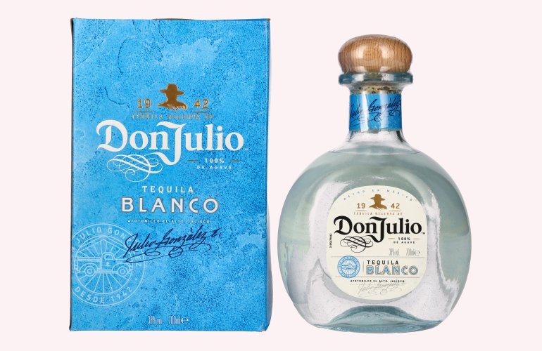 Don Julio Tequila Blanco 100% Agave 38% Vol. 0,7l in Geschenkbox