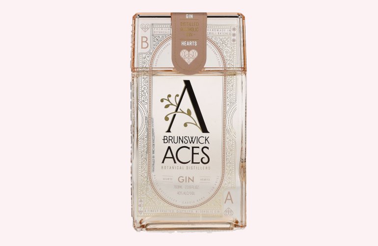 Brunswick ACES HEARTS Botanical Distillers Gin 40% Vol. 0,7l