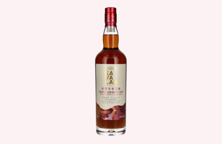 Kavalan TRIPLE SHERRY CASK Single Malt Whisky 40% Vol. 0,7l