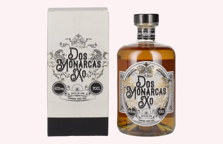 Dos Monarcas XO Panama Aged Ron 40% Vol. 0,7l in geschenkverpakking