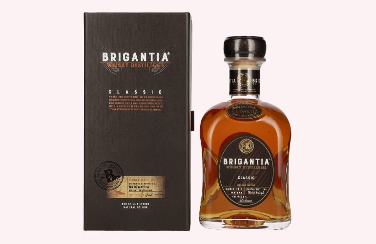 Steinhauser BRIGANTIA CLASSIC Single Malt Whisky Limited Edition 43% Vol. 0,7l in Geschenkbox