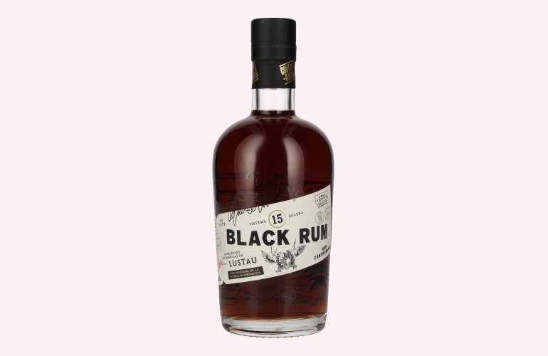 Ron Contrabando Black Solera 15 Años 40% Vol. 0,7l