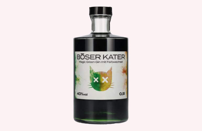 BÖSER KATER Magic Green Gin 40% Vol. 0,5l