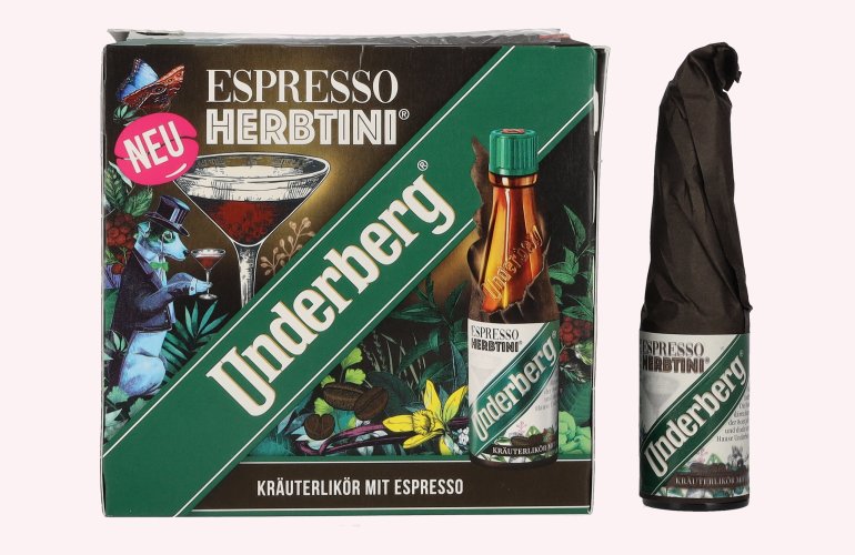 Underberg Espresso Herbtini 27% Vol. 12x0,02l