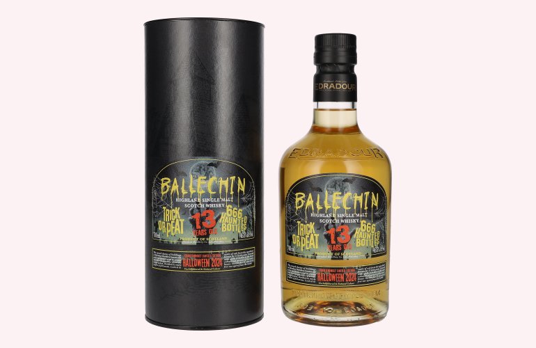 Edradour Ballechin 13 Years Old Trick Or Peat Halloween Limited Edition 2024 46,6% Vol. 0,7l in Geschenkbox