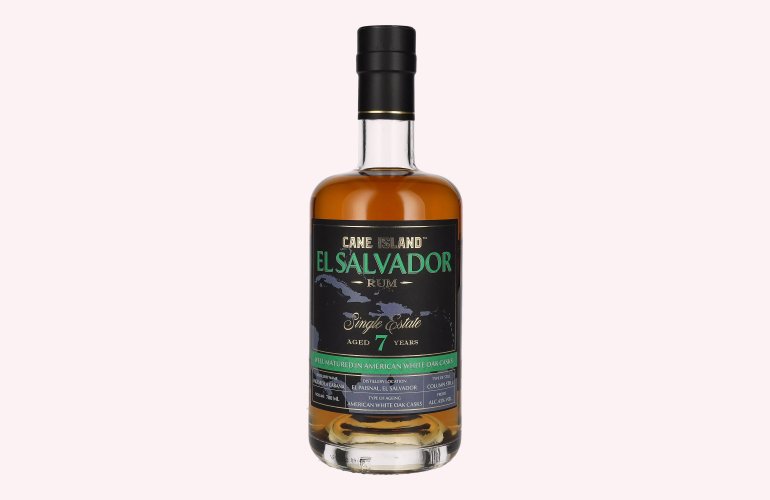 Cane Island EL SALVADOR 7 Years Old Single Estate Rum 43% Vol. 0,7l