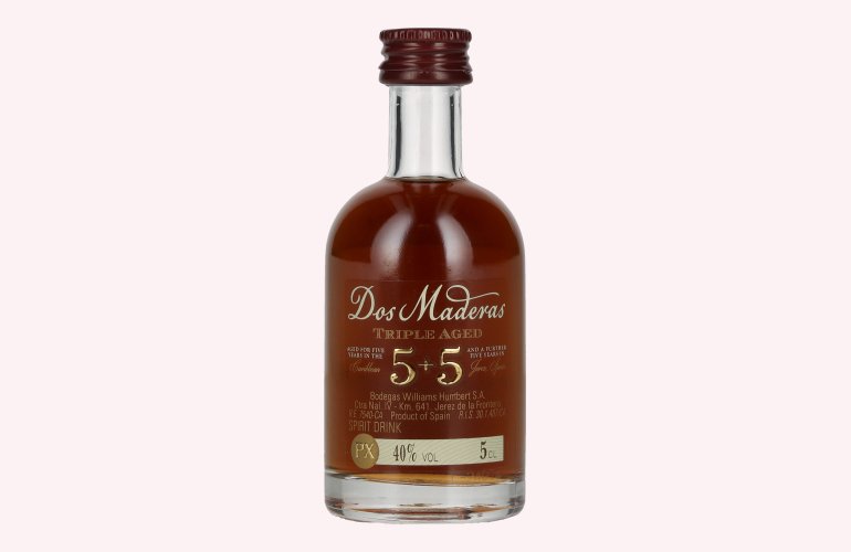 Dos Maderas PX 5+5 Years Old Triple Aged Spirit Drink 40% Vol. 0,05l