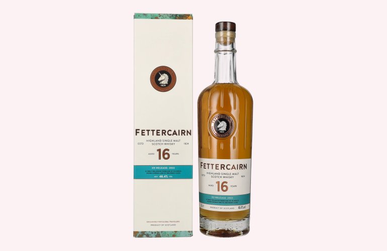 Fettercairn 16 Years Old Highland Single Malt Scotch Whisky 46,4% Vol. 1l en boîte cadeau