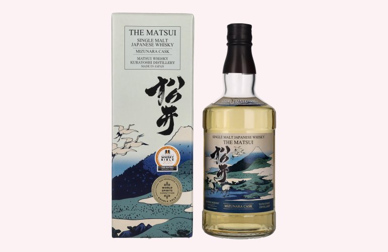 Matsui Whisky THE MATSUI Single Malt Japanese Whisky MIZUNARA CASK 48% Vol. 0,7l in geschenkverpakking