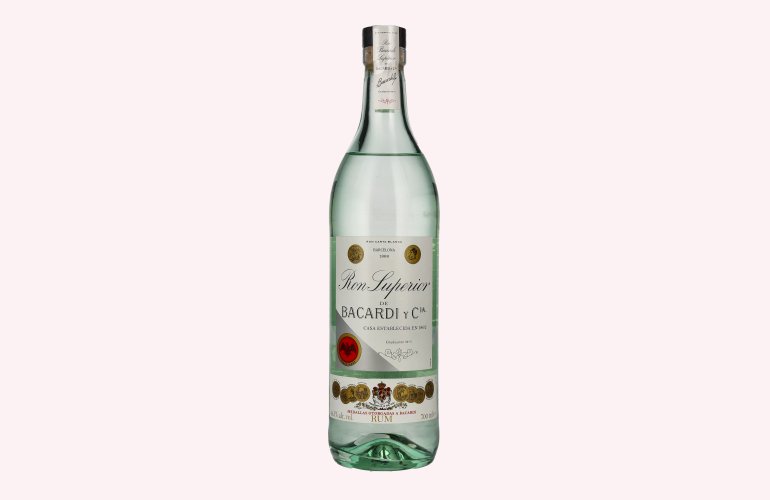 Bacardi Ron Carta Blanca Superior Heritage 1909 44,5% Vol. 0,7l