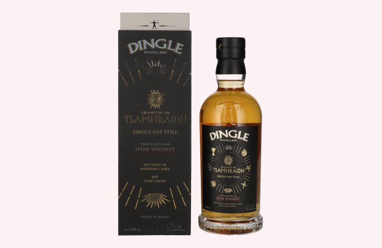 Dingle GRIANSTAD AN TSAMHRAIDH Single Pot Still Irish Whiskey Triple Distilled 52,5% Vol. 0,7l in Geschenkbox