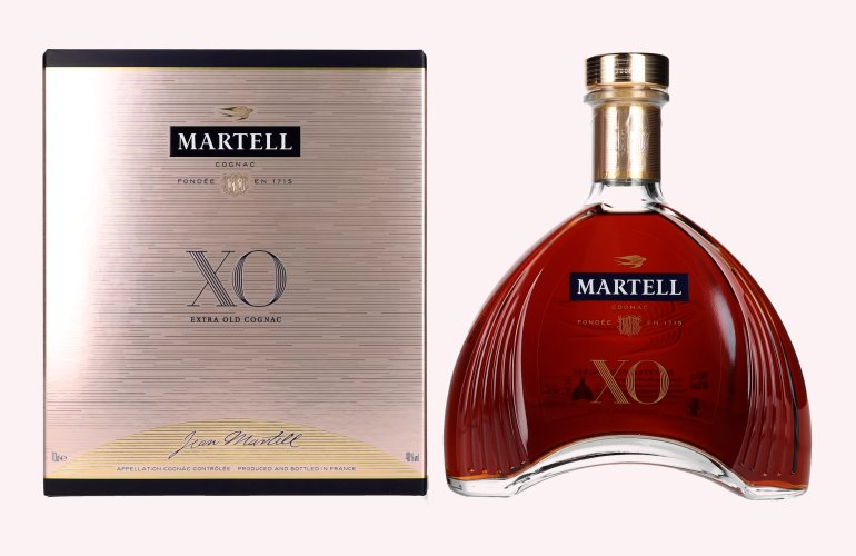 Martell XO Extra Old Cognac 40% Vol. 0,7l en boîte cadeau