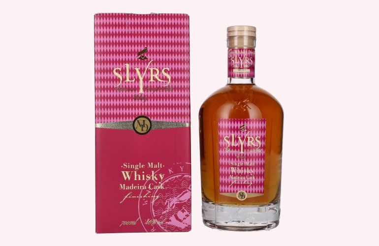 Slyrs MADEIRA CASK FINISH Single Malt Whisky Limited Edition 46% Vol. 0,7l in geschenkverpakking