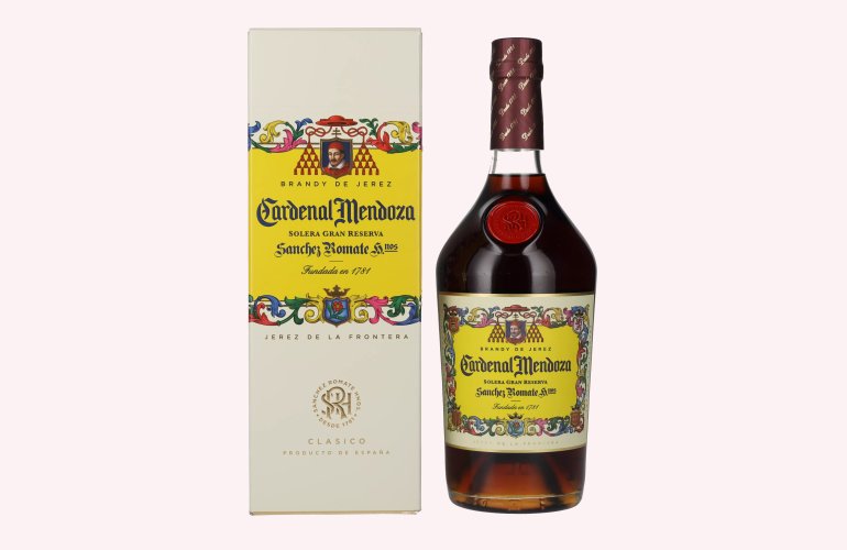 Cardenal Mendoza Brandy de Jerez 40% Vol. 0,7l in geschenkverpakking