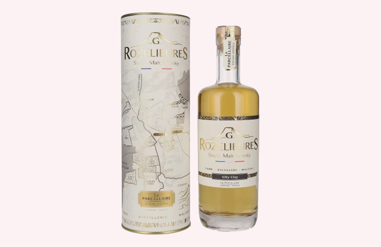 G. Rozelieures LE PARCELLAIRE Silty Clay Single Malt Whisky 43% Vol. 0,7l in geschenkverpakking