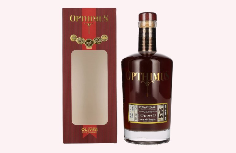 Opthimus 25 Sistema Solera OportO Ron Artesanal 43% Vol. 0,7l in geschenkverpakking