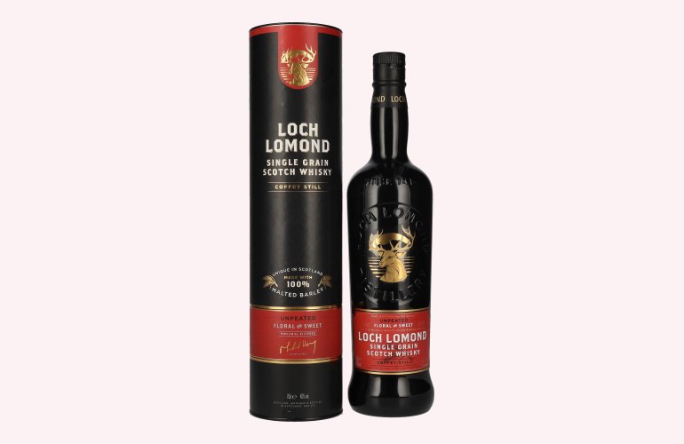 Loch Lomond SINGLE GRAIN Coffey Still Scotch Whisky 46% Vol. 0,7l in Geschenkbox