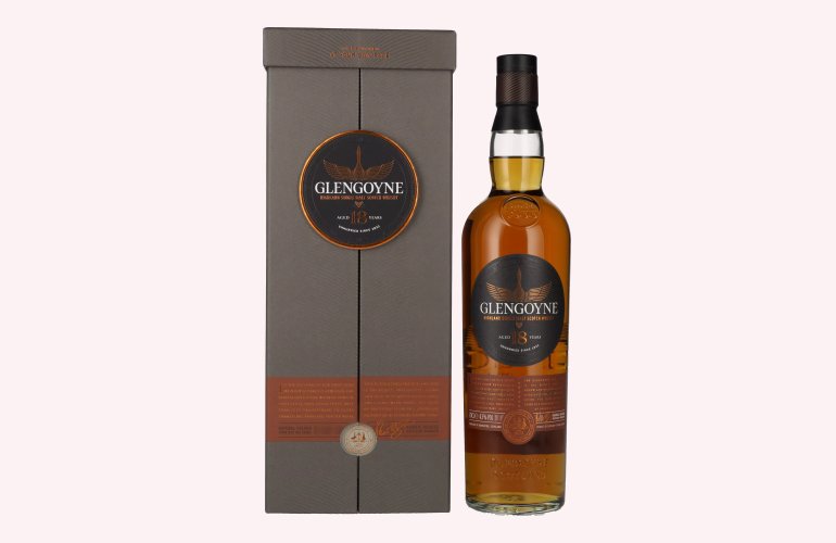 Glengoyne 18 Years Old Highland Single Malt Scotch Whisky 43% Vol. 0,7l en boîte cadeau