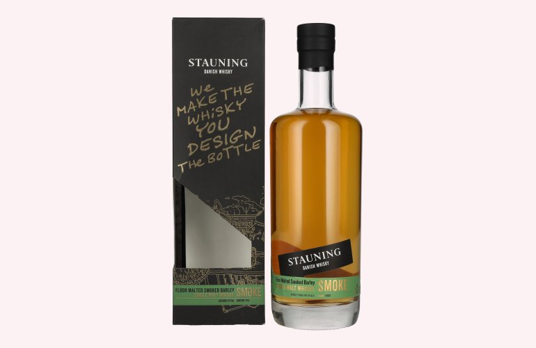 Stauning SMOKE Danish Single Malt Whisky DIY Edition Batch 1 - 2023 47% Vol. 0,7l in geschenkverpakking