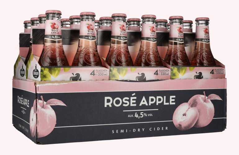 Strongbow Cider Rosé Apple 4,5% Vol. 6x4x0,33l