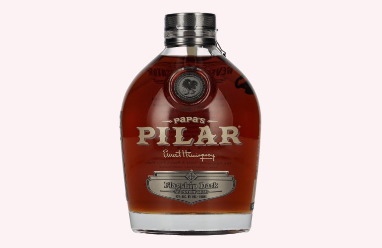 Papa's Pilar Solera FLAGSHIP DARK RUM 43% Vol. 0,7l