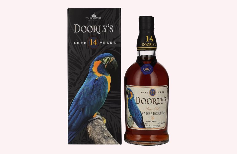 Doorly's 14 Years Old Fine Old Barbados Rum 48% Vol. 0,7l en boîte cadeau