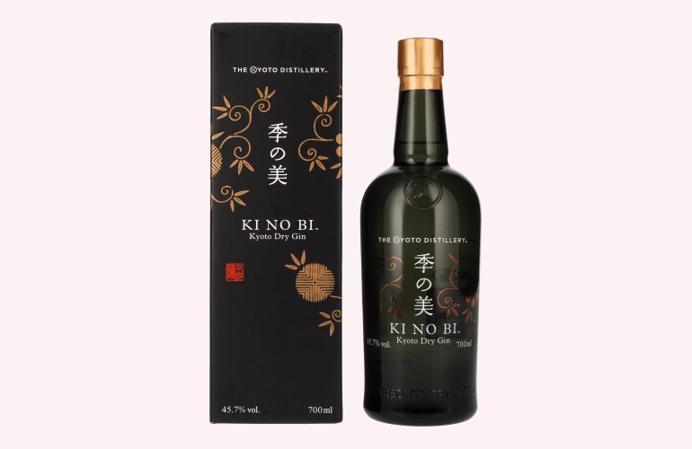 KI NO BI Kyoto Dry Gin 45,7% Vol. 0,7l en boîte cadeau