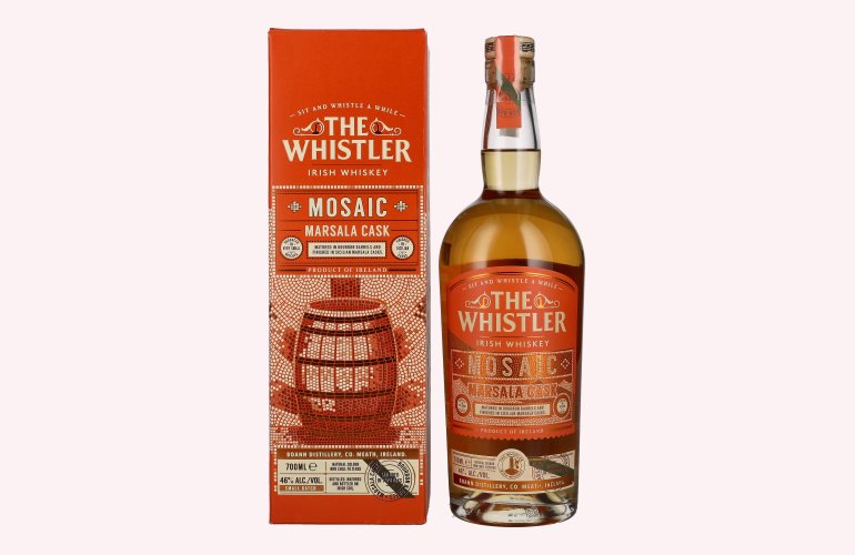 The Whistler Irish Whiskey MOSAIC MARSALA CASK Finish 46% Vol. 0,7l in geschenkverpakking