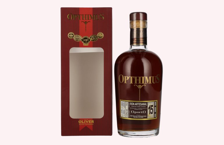 Opthimus 15 Sistema Solera OportO 43% Vol. 0,7l en boîte cadeau