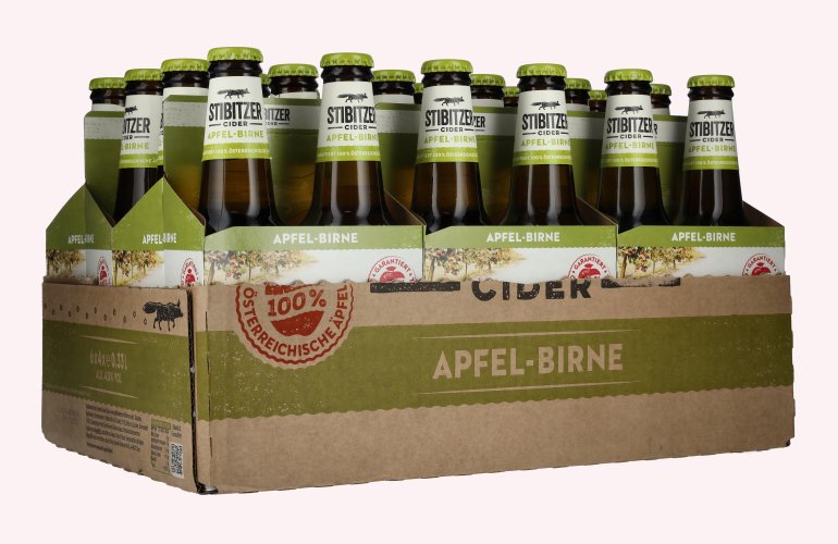 Stibitzer Apfel Birne Cider 4,5% Vol. 6x4x0,33l