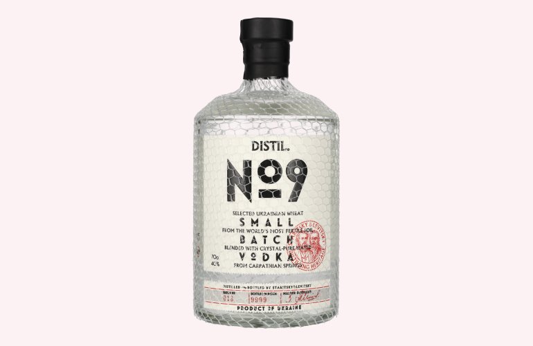 Staritsky & Levitsky DISTIL. No9 Small Batch Vodka 40% Vol. 0,7l