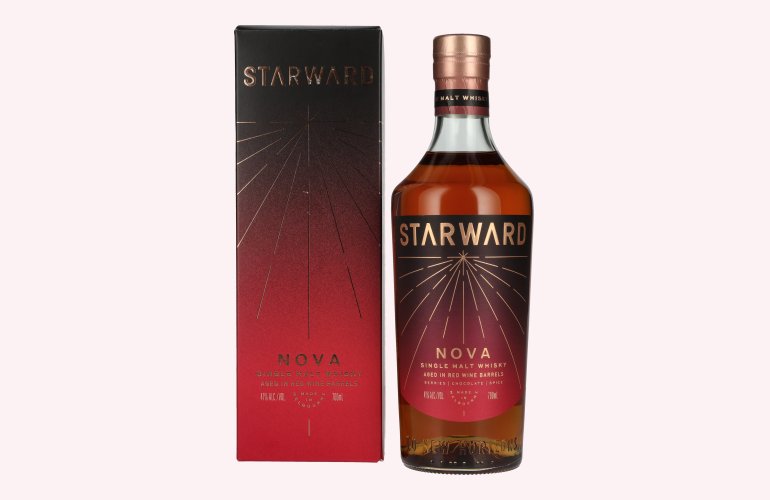 Starward NOVA Single Malt Australian Whisky 41% Vol. 0,7l in Giftbox