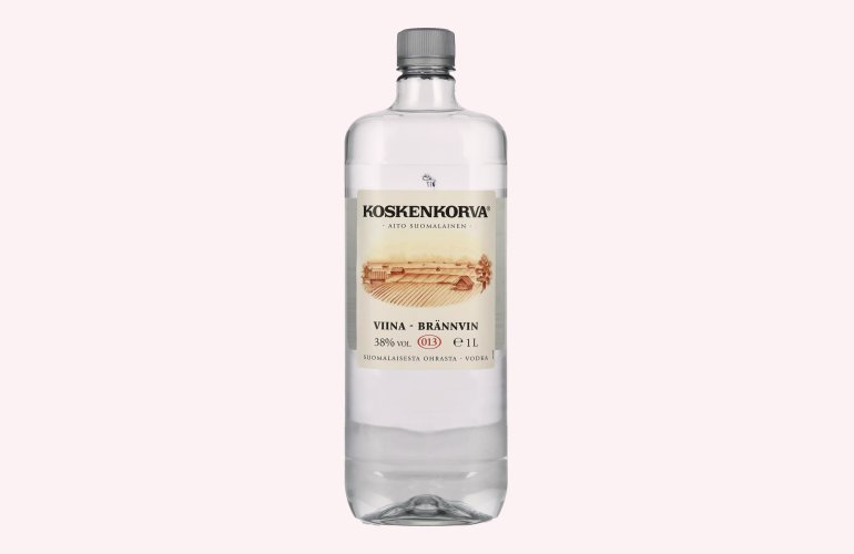 Koskenkorva Vodka VIINA - BRÄNNVIN 38% Vol. 1l PET