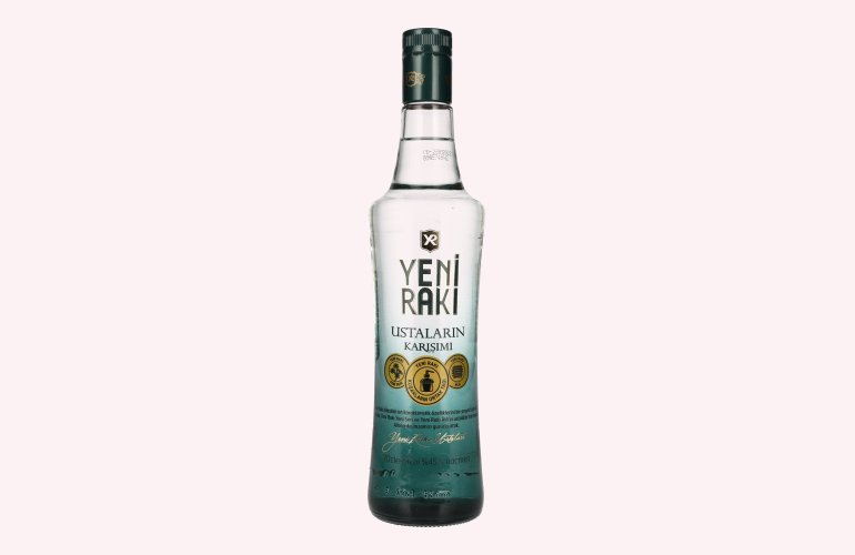 Yeni Raki USTALARIN Karisimi 45,5% Vol. 0,7l