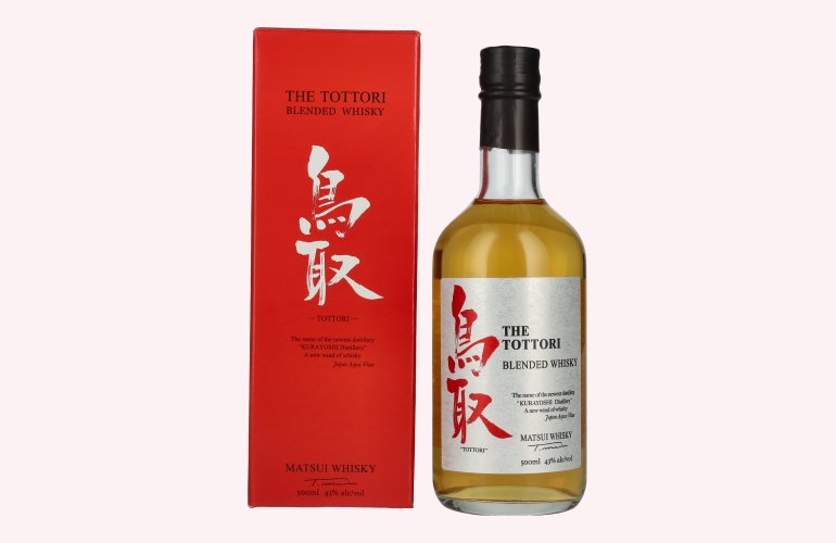 Matsui Whisky THE TOTTORI Blended Japanese Whisky 43% Vol. 0,5l en boîte cadeau