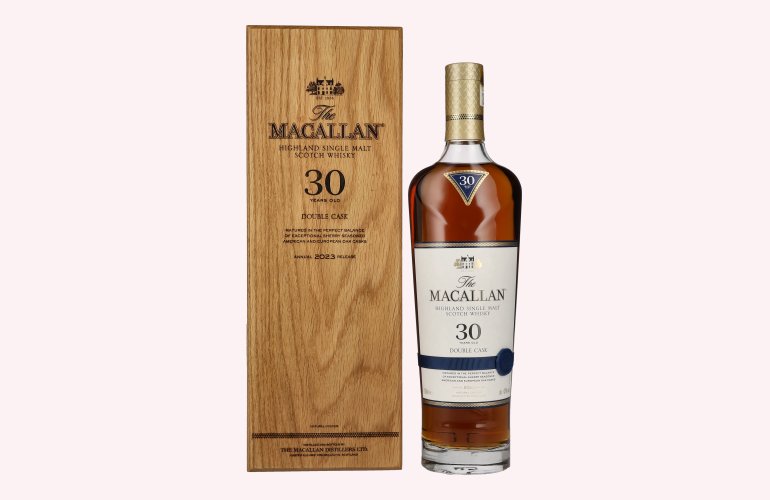 The Macallan 30 Years Old DOUBLE CASK Annual Release 2023 43% Vol. 0,7l in Holzkiste