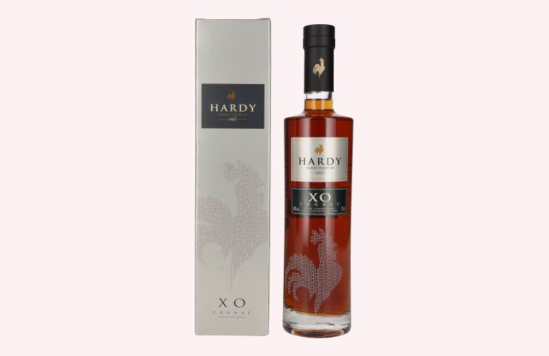 Hardy XO Fine Champagne Cognac 40% Vol. 0,7l in geschenkverpakking