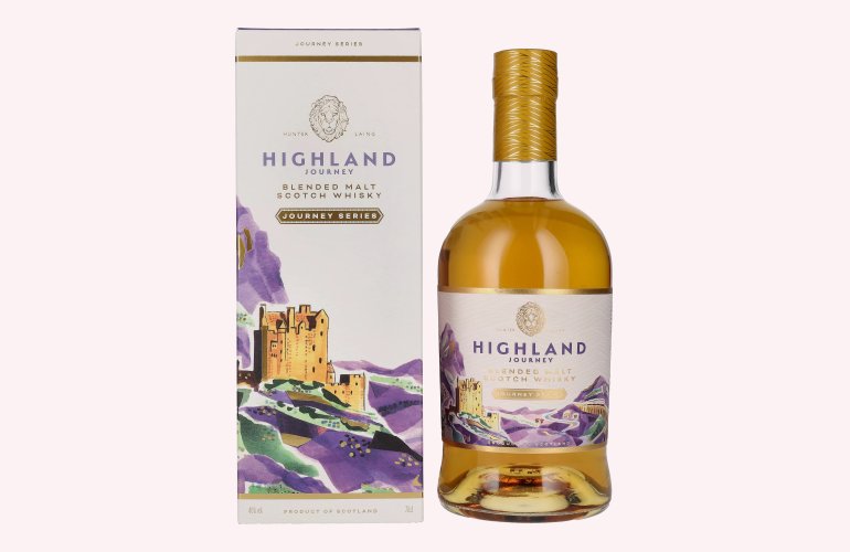 Hunter Laing HIGHLAND JOURNEY SERIES Blended Malt Scotch Whisky 46% Vol. 0,7l en boîte cadeau