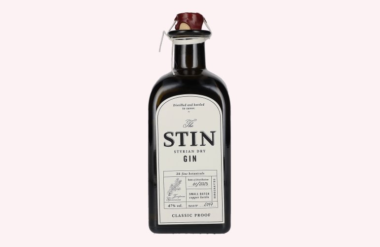 The STIN Styrian Dry Gin 47% Vol. 0,5l