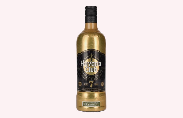 Havana Club Añejo 7 GOLD Limited Edition 2022 40% Vol. 0,7l