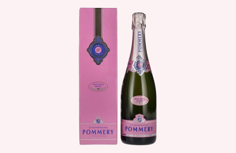 Pommery Brut Rosé Champagne 12,5% Vol. 0,75l en boîte cadeau