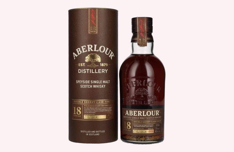 Aberlour 18 Years Old Double Sherry Cask Finish Batch No. 005 43% Vol. 0,7l en boîte cadeau